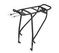 Portapacchi posteriore in alluminio nero 26 to 29 bicicletta