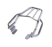 Portapacchi Posteriore Moto Per Fazer Per YS125 Per YS150 Per YS250 Borsa Laterale Posteriore Portapacchi Posteriore Per Moto Porta Bagagli Posteriori(Silver)