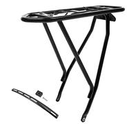 Portapacchi posteriore MV-TEK E-BIKE 28" alluminio nero