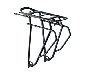 Portapacchi posteriore per bici con attacco Racktime Tourit ( Nero )