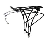 Portapacchi posteriore per bici da 24 a 28 pollici ( Nero )