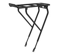 Portapacchi per bici posteriore Pletscher Werso con staffe in alluminio nero 26"