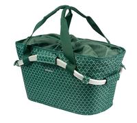 Portapacchi posteriore per bicicletta Basil Flair Carry All Mik 2.0 Vert 38x21x27 cm