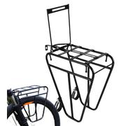 Portapacchi posteriore per bicicletta, supporto per borse laterali per | Design con montaggio posteriore, compatibile con borse laterali, adatto alle mountain bike, ideale per trasportare carichi e