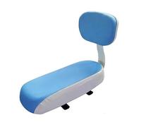 Portapacchi Posteriore Per Biciclette Parti Sedile Posteriore Per Bicicletta Sella Seggiolino Per Bicicletta Per Bambini Con Schienale Con Maniglia Bracciolo Poggiapiedi Portabagagli(Blu)