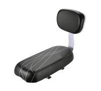 Portapacchi Posteriore Per Biciclette Parti Sedile Posteriore Per Bicicletta Sella Seggiolino Per Bicicletta Per Bambini Con Schienale Con Maniglia Bracciolo Poggiapiedi Portabagagli(Nero)