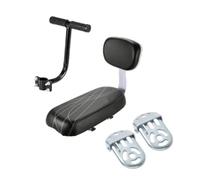 Portapacchi Posteriore Per Biciclette Parti Sedile Posteriore Per Bicicletta Sella Seggiolino Per Bicicletta Per Bambini Con Schienale Con Maniglia Bracciolo Poggiapiedi Portabagagli(Set)