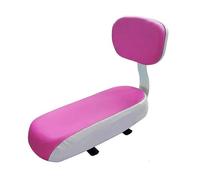 Portapacchi Posteriore Per Biciclette Parti Sedile Posteriore Per Bicicletta Sella Seggiolino Per Bicicletta Per Bambini Con Schienale Con Maniglia Bracciolo Poggiapiedi Portabagagli(Rosa)