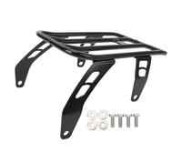 Portapacchi Posteriore per Moto Costruzione in Acciaio Supporto di Supporto per Carico Posteriore per Indian Bobber Aumenta lo Spazio per i Bagagli