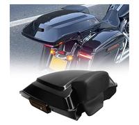 Portapacchi Posteriore Per Moto Per H&arley Per Street Per Glide Per Special Per FLHXS 2014-2022 Bauletto Razor Pack Con Schienale Con Chiusura A Scatto(Gunmetal Latch)