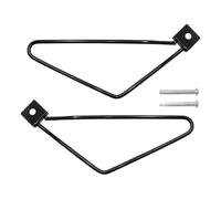Portapacchi posteriore per moto Supporto Per Barra Di Supporto Per Borse Laterali Per Motocicletta Per Sportster 883 Iron Per XL883N Per Dyna Per Fat Bob(Nero)