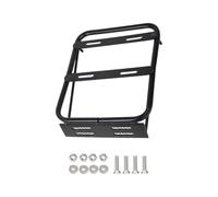 Portapacchi Posteriore Portapacchi Posteriore Per Moto Staccabile Robusto Con Piastra Di Supporto A Vite Base Per Cestino Telaio Per Schienale Scatola Portaoggetti Portabagagli(Nero)