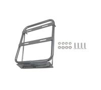 Portapacchi Posteriore Portapacchi Posteriore Per Moto Staccabile Robusto Con Piastra Di Supporto A Vite Base Per Cestino Telaio Per Schienale Scatola Portaoggetti Portabagagli(Grey)