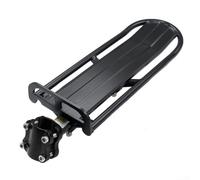 Portapacchi posteriore retrattile per bicicletta, con lunghezza regolabile, design in lega di alluminio e morsetto a sgancio rapido, per mountain bike, strada e fat bike