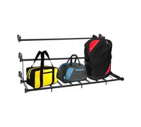 Portapacchi posteriore rettangolare in metallo per Chok (1,1 m di larghezza, nero)