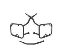 Portapacchi posteriore Staffa Per Borse Laterali Per Borsa Laterale Per Baule Di Coda Del Motociclo In Acciaio Inossidabile Per BMW Per F900XR 2019-2023 Supporto Sedile Posteriore(Black Pannier Rack)