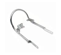 Portapacchi Posteriore Supporto Per Portapacchi Posteriore, Impugnatura Passeggero Per Triumph Per Bonneville 2016-2024, Schienale Sissy Bar T120 T100 Portabagagli(Cromo)