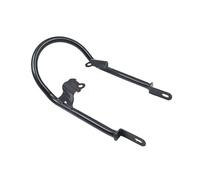 Portapacchi Posteriore Supporto Per Portapacchi Posteriore, Impugnatura Passeggero Per Triumph Per Bonneville 2016-2024, Schienale Sissy Bar T120 T100 Portabagagli(Nero)