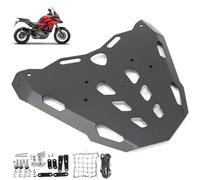 Portapacchi posteriore universale per moto compatibile con Ducati Multistrada MTS 950 1200 1260 2015-2021 in lega CNC Portapacchi Top Box Supporto per Mensola Accessori