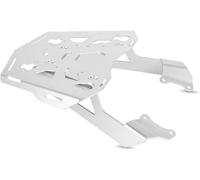 portapacchi posteriori per moto Per moto CB400X, supporto di fissaggio per bauletto posteriore, kit portapacchi posteriore(D'argento)
