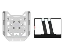Portapacchi posteriori Staffa Porta borraccia per moto, taniche di benzina e olio, piastra di supporto per taniche di carburante, valigie per R1200GS LC ADV R1250GS