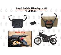 Portapacchi Royal Enfield "Himalayan 411" nero "Grab Rail"