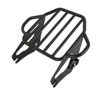 Portapacchi Staccabile Per 2 Posti Accessori Per Motociclette Per Touring Per Road King Per Electra Street Per Glide FLHT 2009-2024 Moto Portapacchi(Nero)