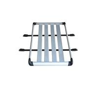 Portapacchi Telaio Tetto Del Cestino Carico Portapacchi Carico Universale In Lega Di Alluminio Per La Modifica SUV Dell'auto Barra Trasversale Con Base Barre Tetto(White 110cmX90cm)