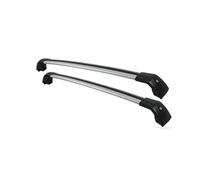 Portapacchi Tetto 2 Pezzi Per BMW Serie 3, Station Wagon A 5 Porte, 2020+ G21 Barre Portatutto In Lega Di Alluminio, Barre Trasversali, Portapacchi(Black Silver)