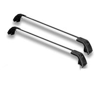 Portapacchi Tetto Per Genesis GV70 JK1 2021-2025 Barre Trasversali Portatutto Portapacchi In Lega Alluminio Con Serratura Auto Barre Portatutto(Silverblack)