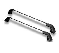 Portapacchi Tetto Per Genesis GV80 JX1 2021-2025 Barre Trasversali Portatutto Portapacchi Con Serratura Lega Alluminio 2 Pezzi Barre Portapacchi(Silverblack)