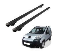 Portapacchi Tetto PEUGEOT PARTNER TEPEE Dal 2008 Al 2018 V1 Nero