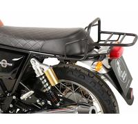 Portapacchi tubolare nero per Royal Enfield Interceptor (2018-) /