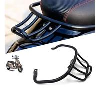Portapacchi universale per moto compatibile con VESPA Primavera Sprint 150 2016-2023, stabile portapacchi posteriore per moto, colore nero, prolunga (2021-2023)