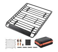 Portapacchi Universale Tetto Auto 1300 x 910 x 105 mm Borsa Rete Cinghie