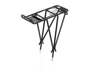 Portapacchi XLC-alluminio PR-R04 alluminio nero 3 montanti 26/28"