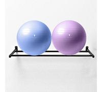 Portapalloni da Parete per Yoga e Palestra | Supporto multifunzionale per palle da yoga, terapia e attrezzatura atletica con capacità di carico fino a 100kg