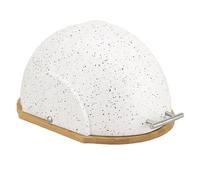 Portapane Feel Maestro MR-1678G Bianco Nero Legno Plastica 1 Pezzi