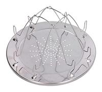 Portapane per toast, tostapane da campeggio per fornello a gas Tostapane da campeggio pieghevole Portapane portatile in acciaio inossidabile a 4 fette con propano per, pesca, escursionismo