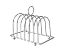 Portapane tostato in acciaio inox, utensile da cucina per mantenere le fette di pane fresche e organizzate