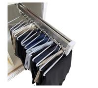 Portapantaloni Estensibile,Asta Servomuto Estraibile,Portaoggetti For Guardaroba,per Armadio Guardaroba Mobile Da Bagno,Risparmia Spazio,Capacità Di Carico 25 Kg(800mm/31.5inch)