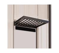 Portapantaloni Regolabile per Lavatrice Grigio con Asta Appendiabiti Mobile, Design Estraibile Silenzioso, Adatto a 660-700 mm, Organizer per bucato salvaspazio per la casa