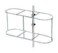 Portaparabordi 520 x 260 mm - 1 PZ Osculati - 33.202.02 - 3320202