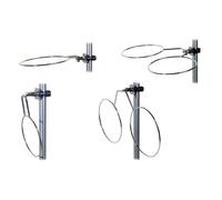 Portaparabordi doppio 150 mm - 1 PZ Osculati - 33.112.10 - 3311210