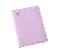 Portapassaporto Porta passaporto con stampa PU for aereo, da donna e uomo, clip for biglietti di volo, portafoglio viaggio, carta d'identità Per viaggi di lavoro, viaggi(Color 4)