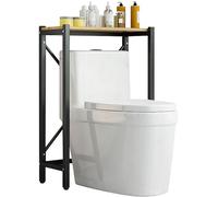 Portapattonata a 2 livelli di lavaggio per lavaggio spazzatura del bagno organizzatore multifunzionale con una forte capacità di cuscinetto regolabile piedi non slip bianco c sopra la mensola di