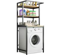 Portapattonata a 2 livelli di lavaggio per lavaggio spazzatura del bagno organizzatore multifunzionale con una forte capacità di cuscinetto regolabile piedi non slip bianco c sopra la mensola di