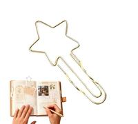 Portapenne A Graffetta Per Penne,20 Pezzi Di Segnalibri Metallici Riutilizzabili | Portapenna E Fermaglio | Per Viaggiatore, Università, Casa, Scuola, Lavoro, Blocco note, e Diario