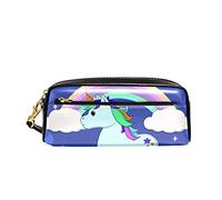 Portapenne Astuccio Clouds Uni-Corn With Rainbow Astuccio Portatile Borsa Porta Penne Aesthetic Borsa Per Matite Per Adulto Matite Scuola