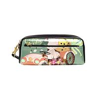 Portapenne Astuccio Rabbit And Easter Egg In Car Astuccio Per Matite Portatile Astuccio Grande Capacità Astucci Per Adolescente Ragazzi Matite